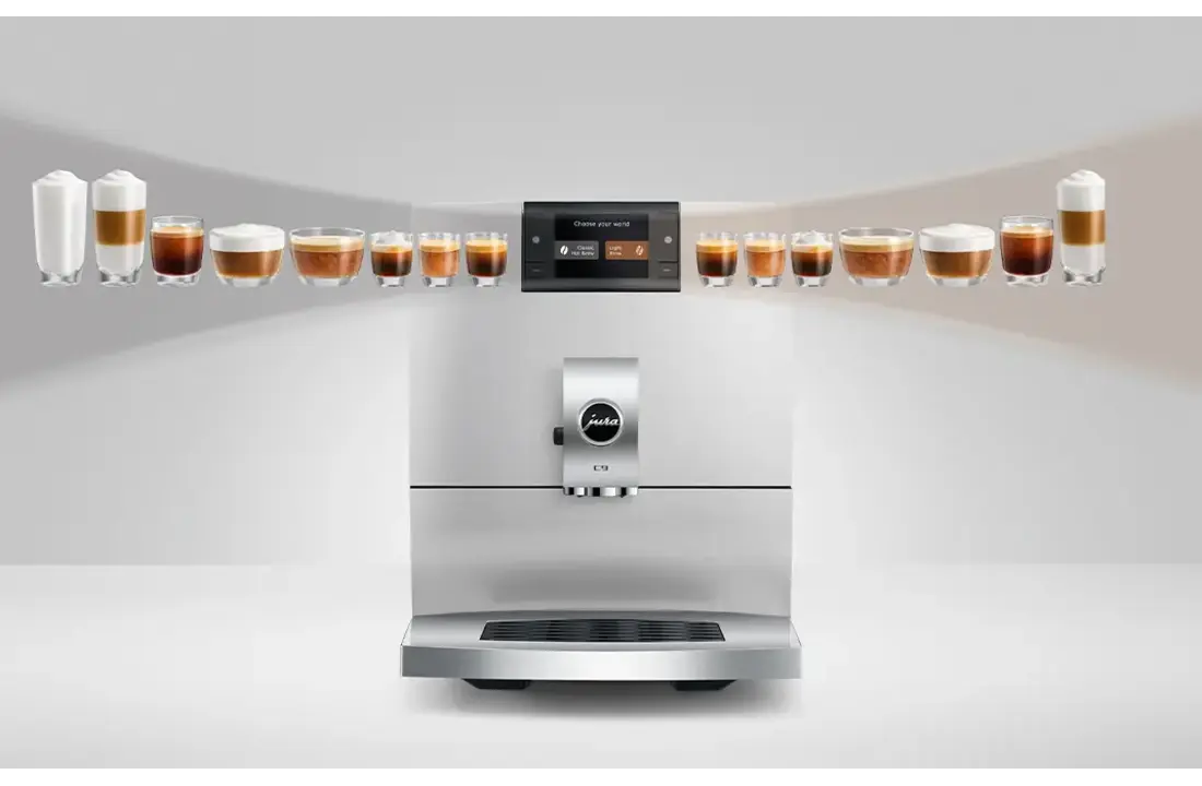 JURA C9 Platin (EA) - Koffiemachine.