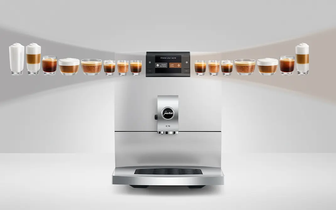 JURA C9 Platin (EA) - Koffiemachine.
