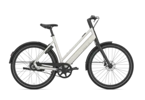 Gazelle Curb C1 S1 360Wh Dames - Ivory White (glans)