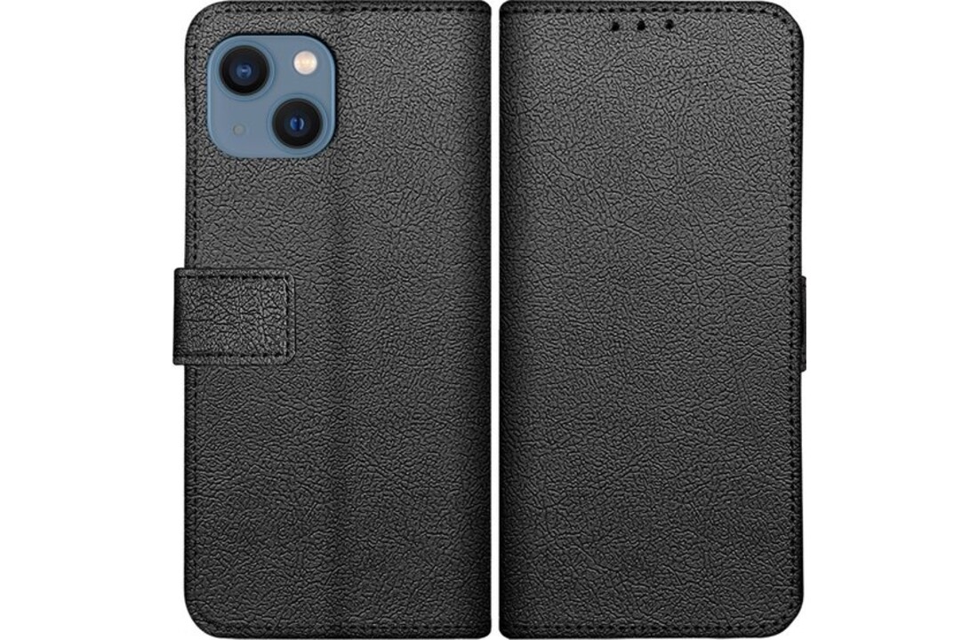 Just in Case Wallet Classic voor iPhone 14 Zwart - Telefoonhoesje