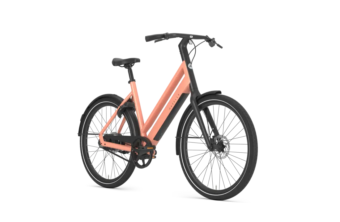 Gazelle Curb C1 S1 360Wh Dames - Soft Peach (glans)