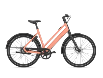 Gazelle Curb C1 S1 360Wh Dames - Soft Peach (glans)
