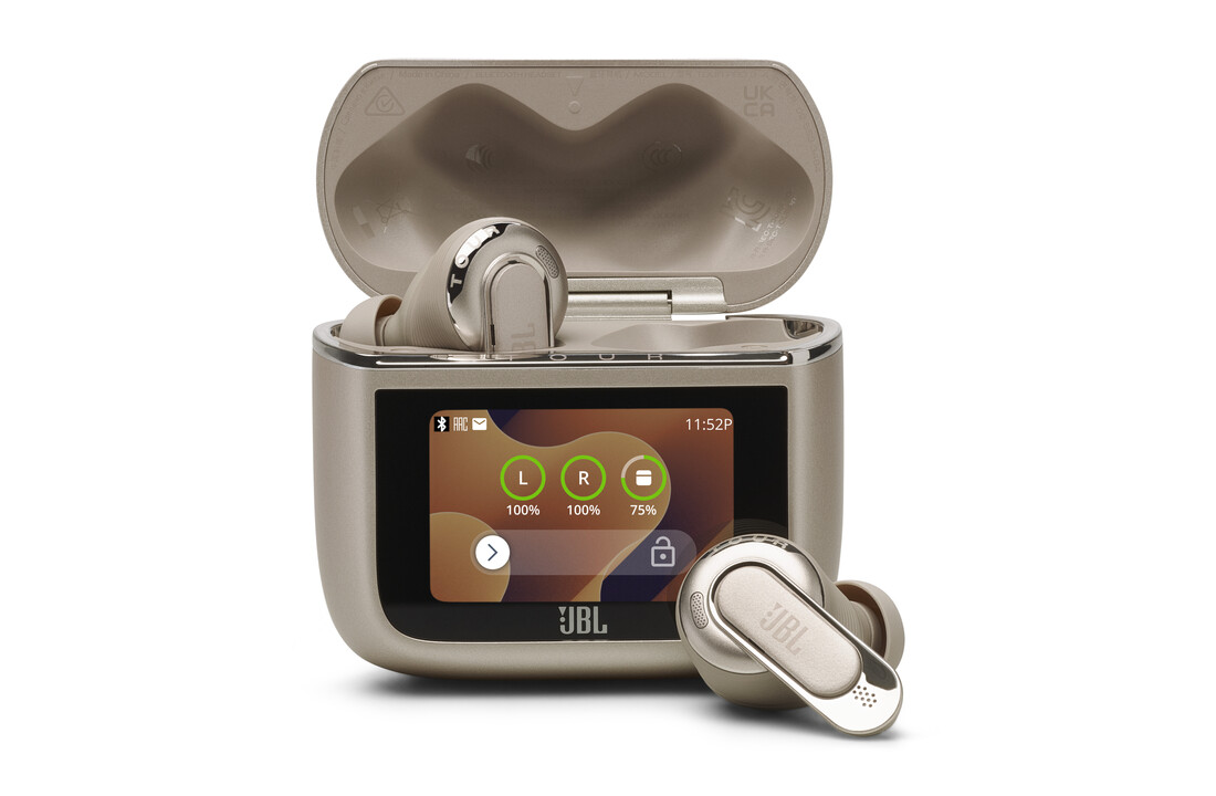 JBL Tour Pro 3 Latte - Draadloze oordopjes