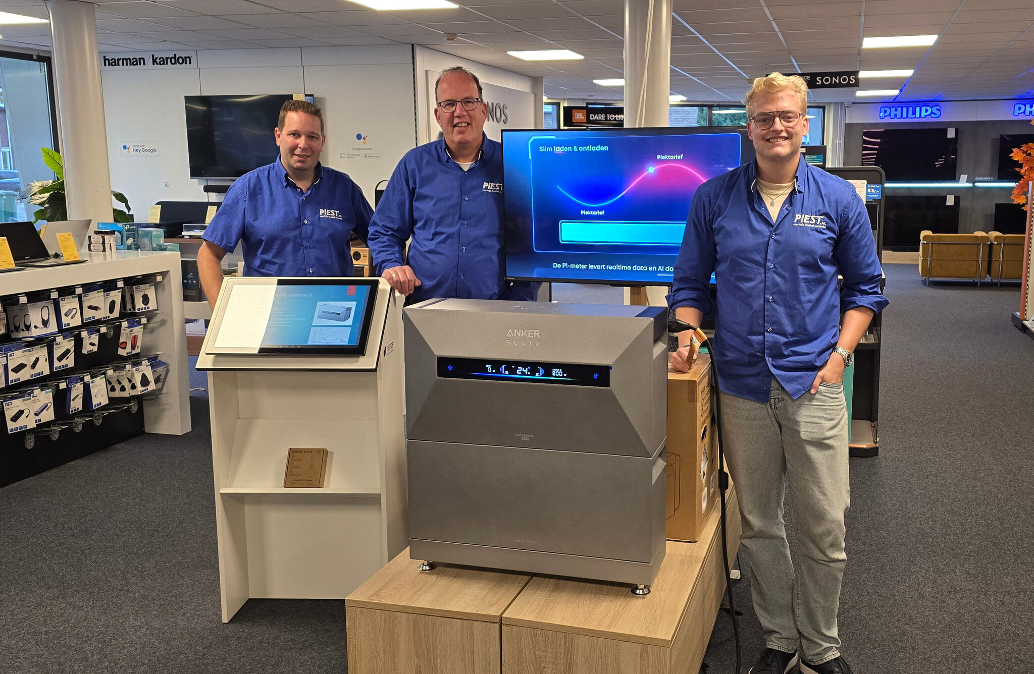 Thuisbatterij zonder zonnepanelen met een dynamisch energiecontract