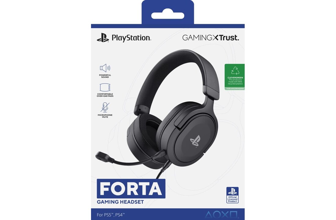 Trust GXT 498 Forta voor PS5 - Gaming headset