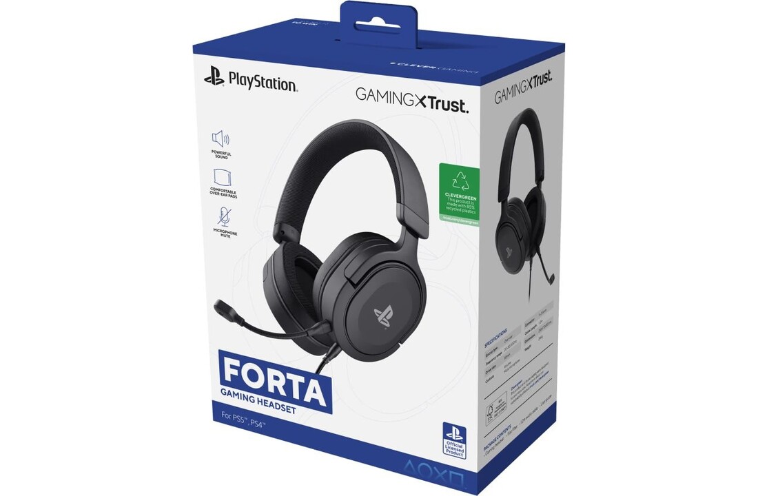 Trust GXT 498 Forta voor PS5 - Gaming headset