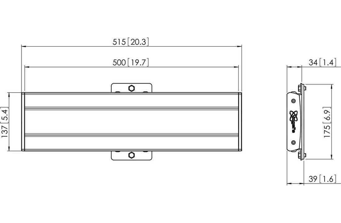 Vogel's PFB 3405B Display interface plaat (Zwart) - Muurbeugel