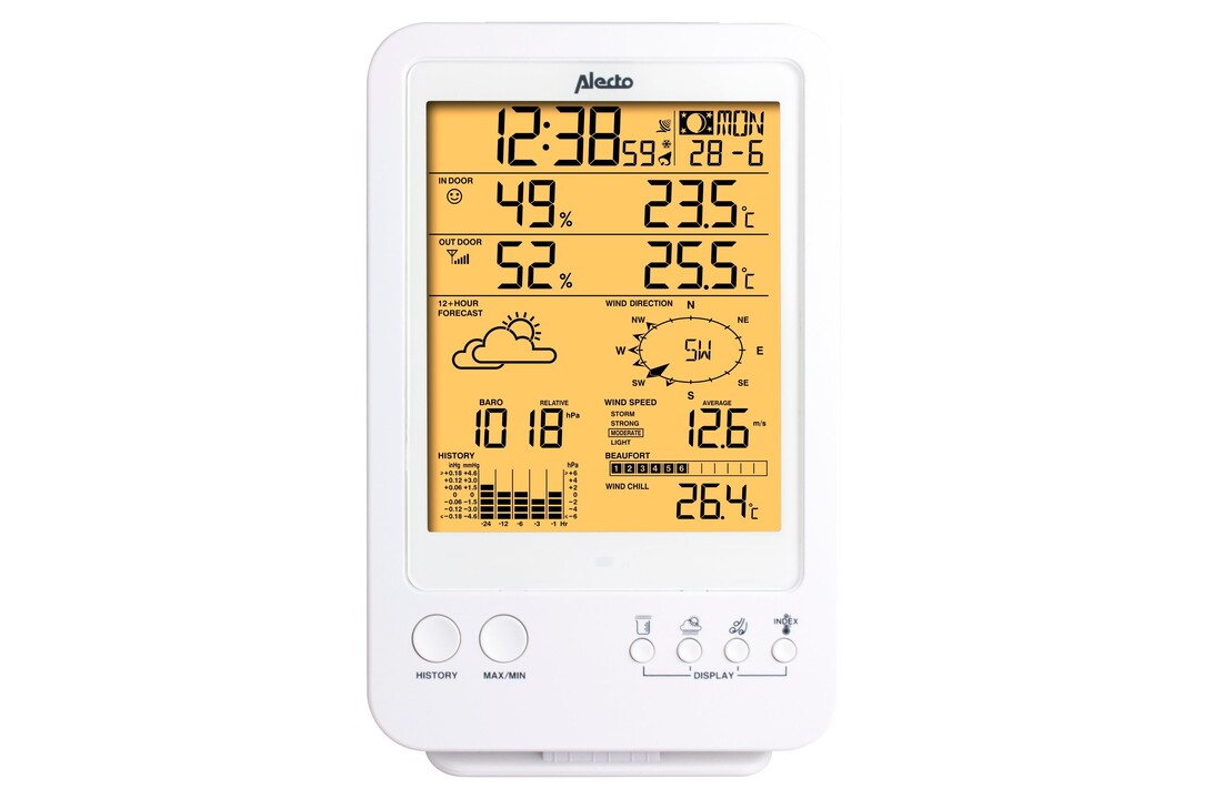 Alecto WS-4800 - Weerstation