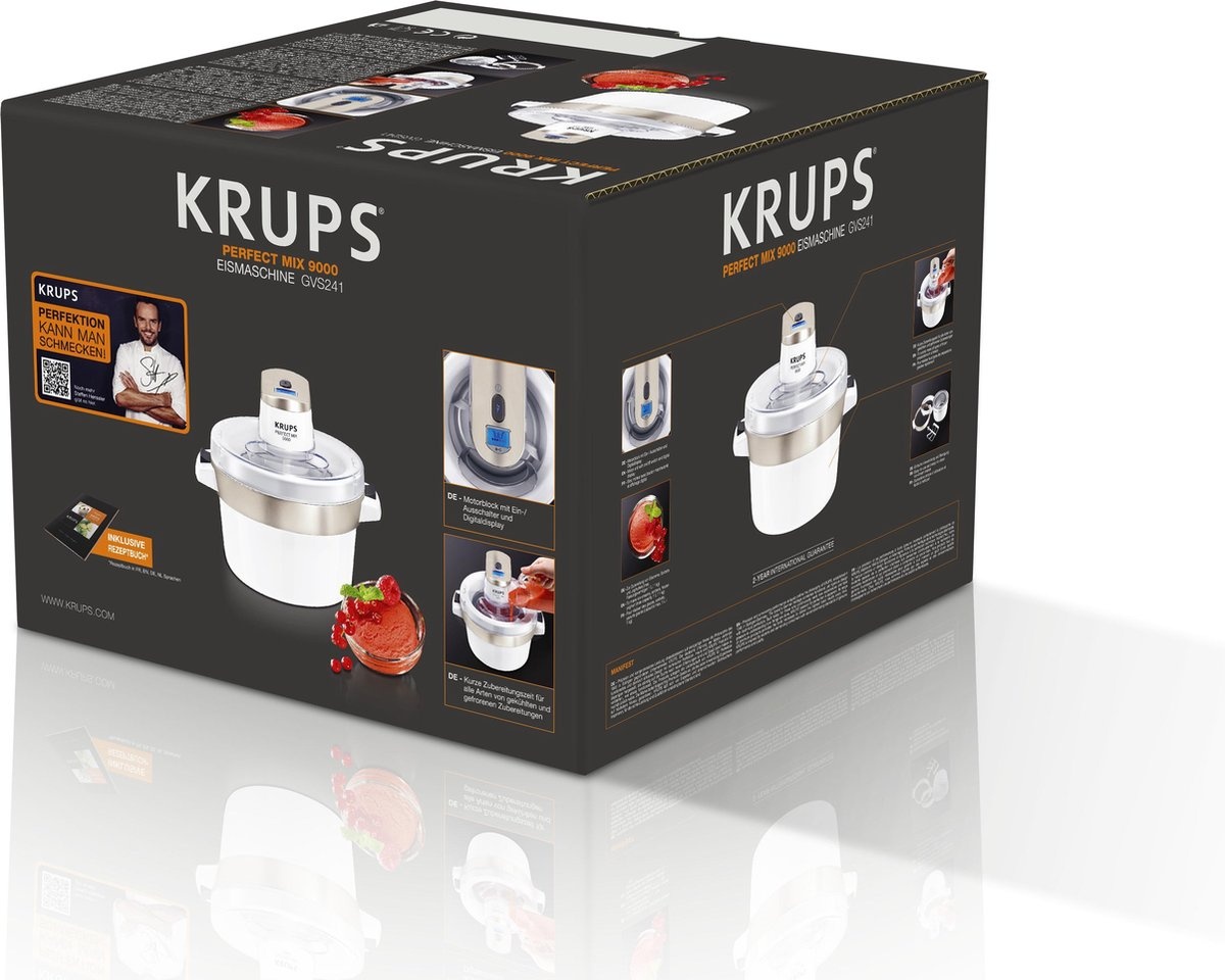 Krups Perfect Mix 9000 GVS241 - IJsmachine