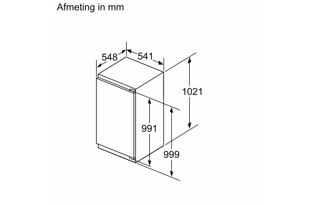 Siemens KI32LVFE0 - Inbouw koelkast