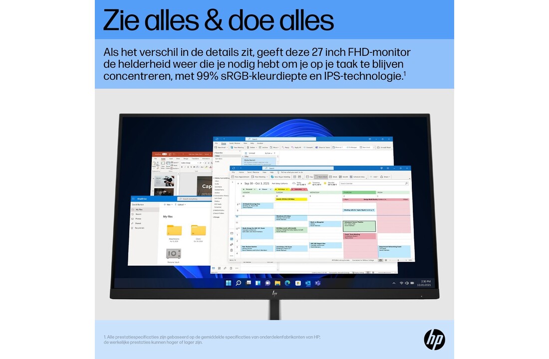 HP E27 G5 6N4E2AA - Monitor