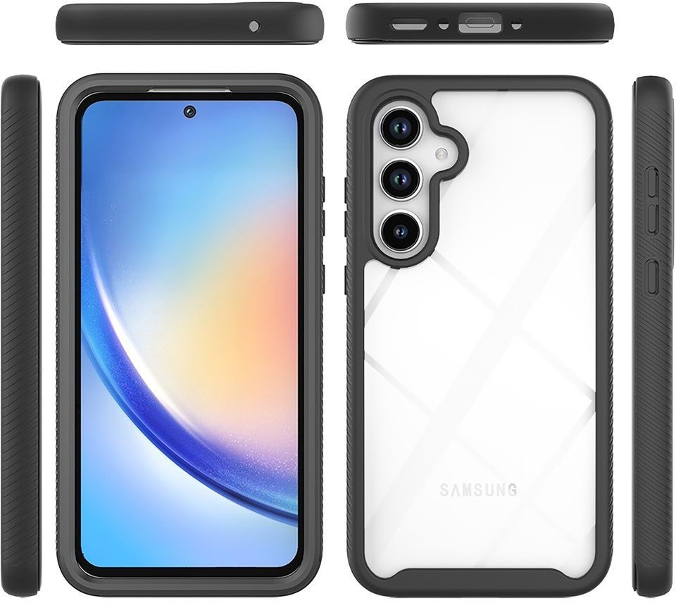 Just in Case 360 Defense Case voor Samsung Galaxy A35 - Telefoonhoesje