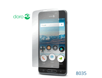 Doro 8035 Tempered Glass - Screenprotector