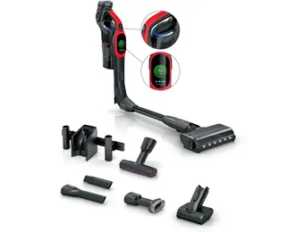 Bosch Unlimited 10  BCS1041PET - draadloze steelstofzuiger.