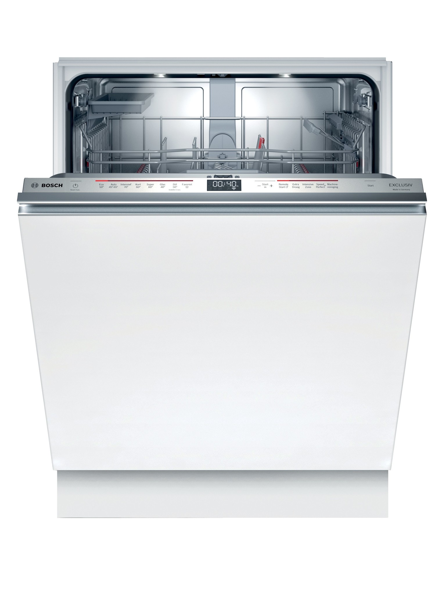 Bosch EXCLUSIV SMV6ZBX01N Volledig geïntegreerde vaatwasser