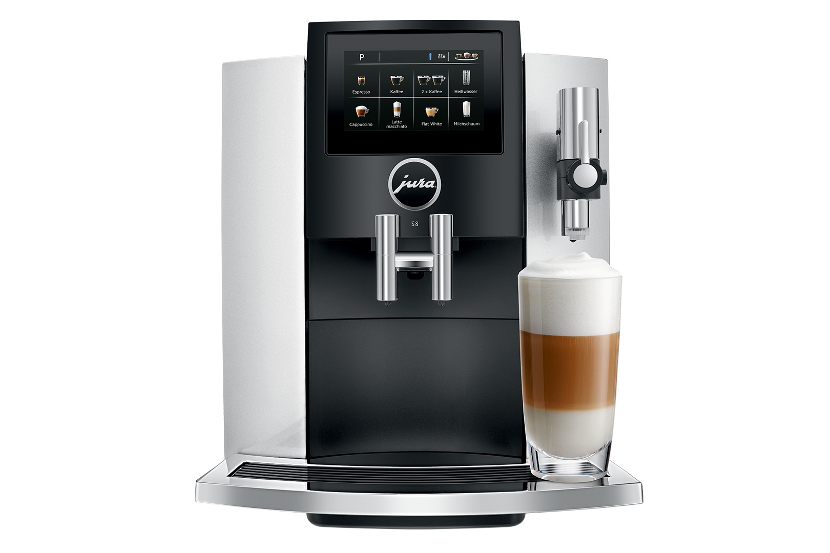 S8 Moonlight Silver (EA) - Koffiemachine