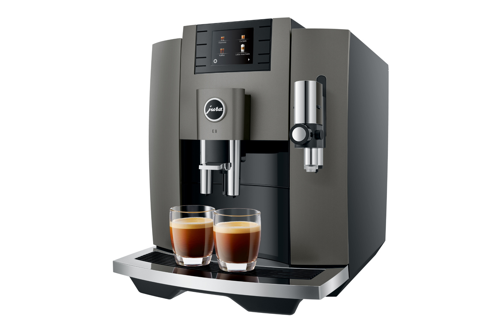 E8 Dark Inox (EB) - Koffiemachine