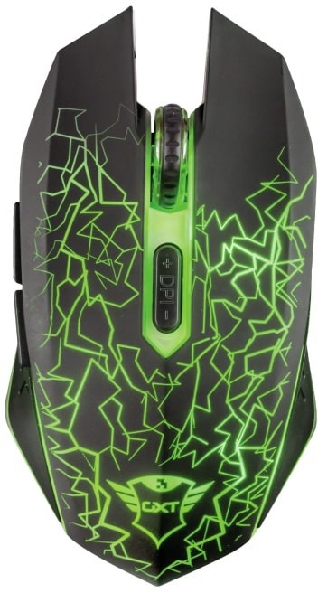 Trust GXT 105 Izza Illuminated - Gaming Muis