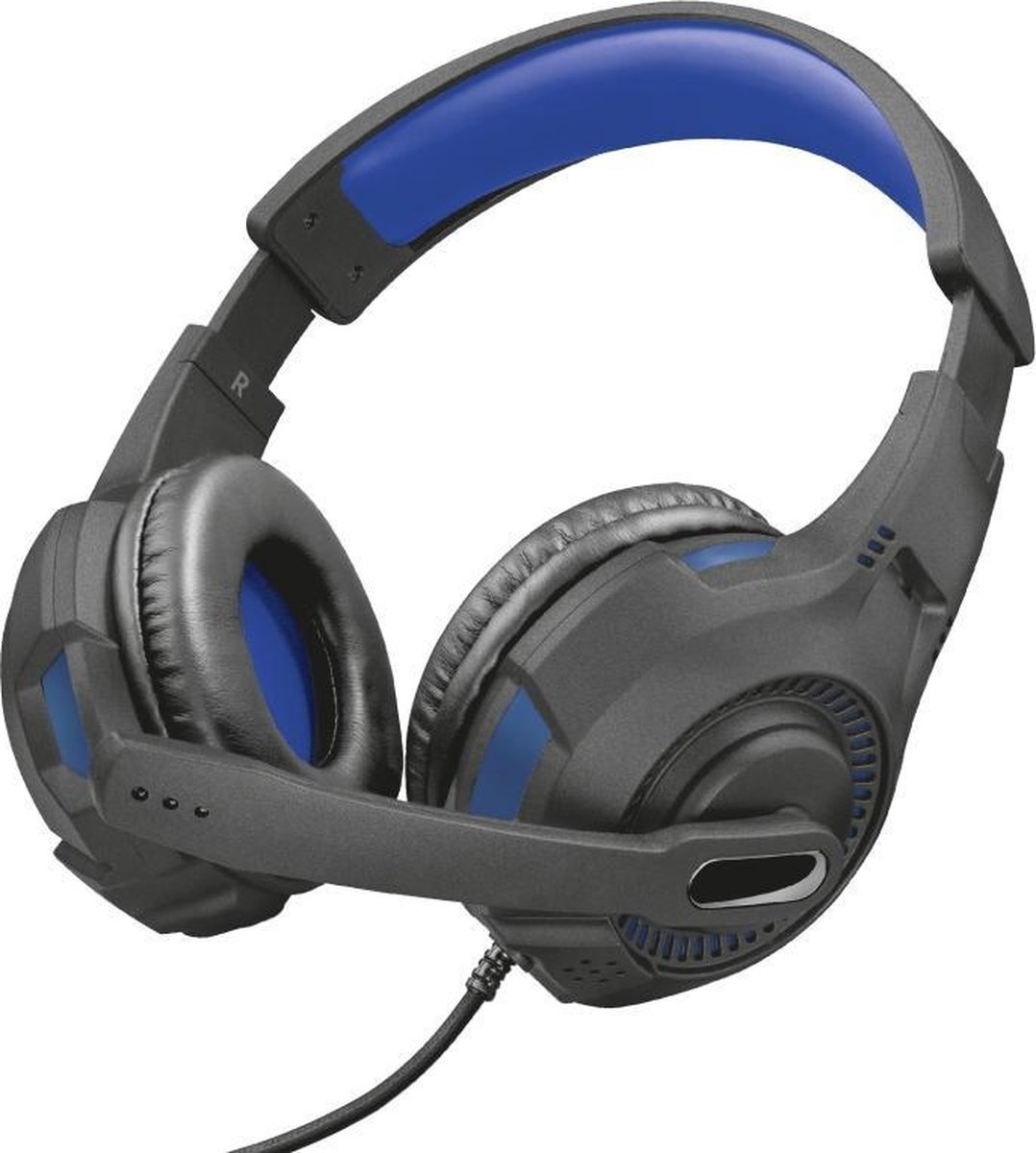 Trust GXT 307B RAVU Zwart/Blauw - Gaming headset