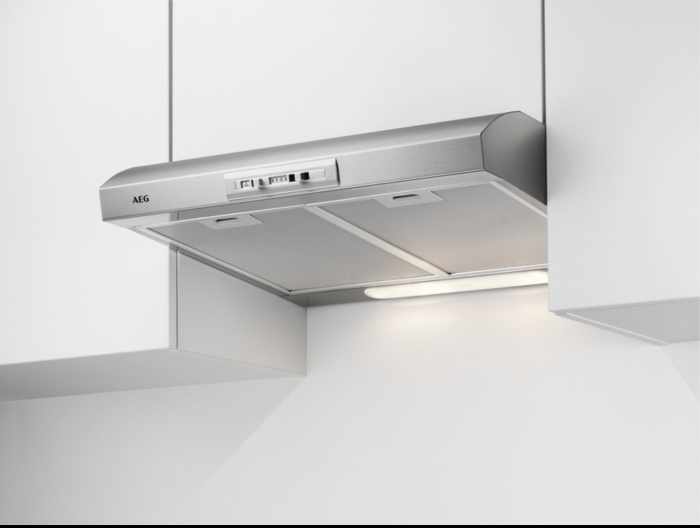 AEG DUB2610W Afzuigkap Onderbouw Zilver