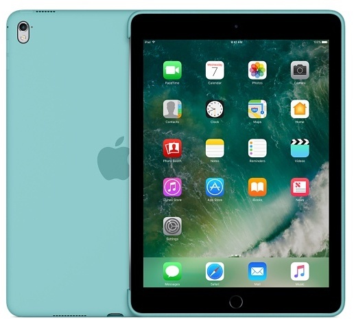 Apple Silicone Case iPad pro 9.7 inch (Sea Blue)