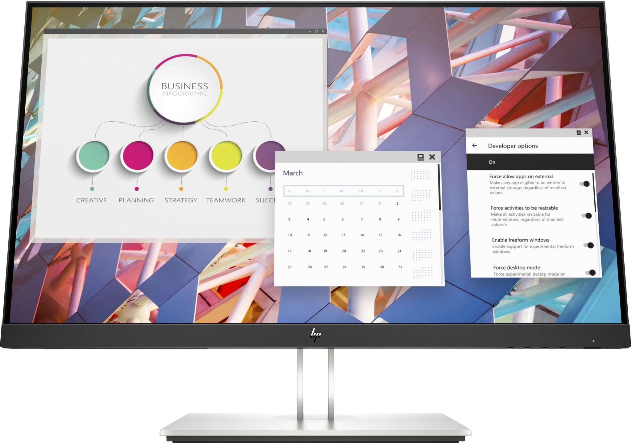 HP EliteDisplay E24 G4(23.8 inch) - Monitor