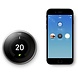 Apple Google Nest Learning Thermostaat V3 Zilver - Slimme thermostaat Apple Google Nest Learning Thermostaat V3 Zilver - Slimme thermostaat