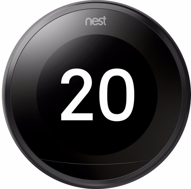 Google Nest Learning Thermostaat V3 Zwart - Slimme thermostaat