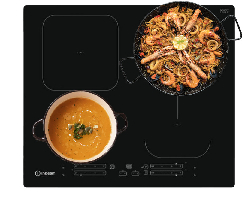Indesit IB65B60NE - Inductiekookplaat
