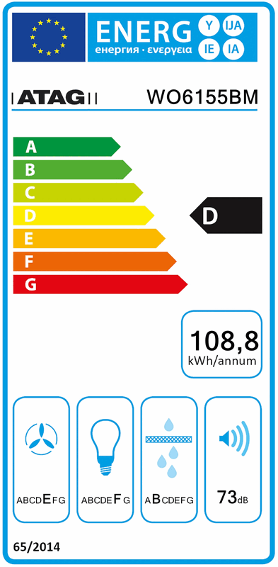 ATAG WO6155BM Onderbouw Afzuigkap - Onderbouw afzuigkap