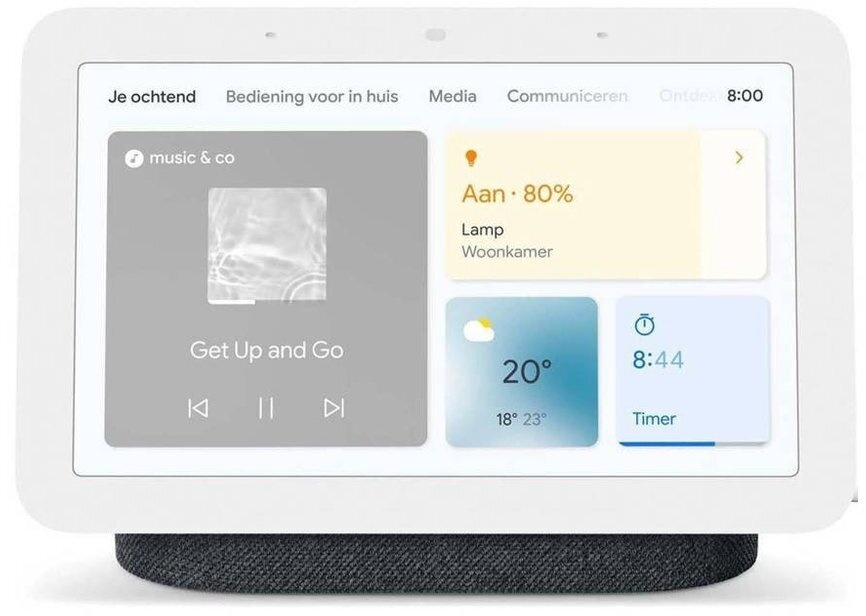 Google Nest Hub 2 Charcoal - Smart Home systeem