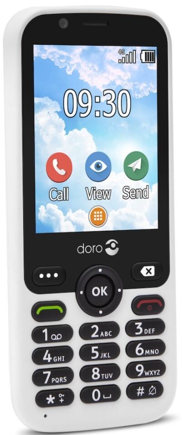 Doro 7010 Wit - Senioren telefoon