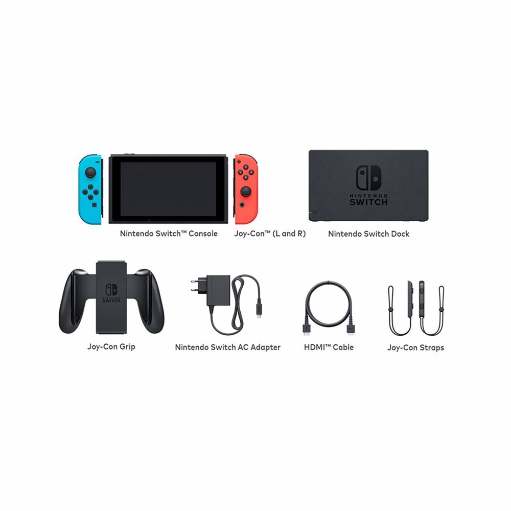 Nintendo Switch - Blauw/Rood - Console