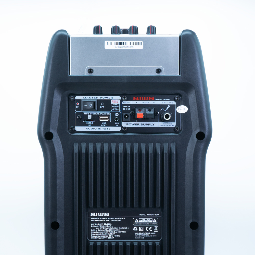 Aiwa KBTUS-400 Karaokesysteem - Draadloze speaker