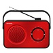 Aiwa R-190RD Rood - Radio Aiwa R-190RD Rood - Radio