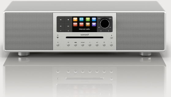 Sonoro Meisterstuck V4 Zilver - Radio