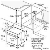 Bosch EXCLUSIV HBG378TS0 - Inbouw oven