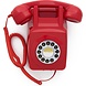 GPO 746 Retro Wandtelefoon Rood - Retro telefoon GPO 746 Retro Wandtelefoon Rood - Retro telefoon