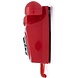 GPO 746 Retro Wandtelefoon Rood - Retro telefoon GPO 746 Retro Wandtelefoon Rood - Retro telefoon