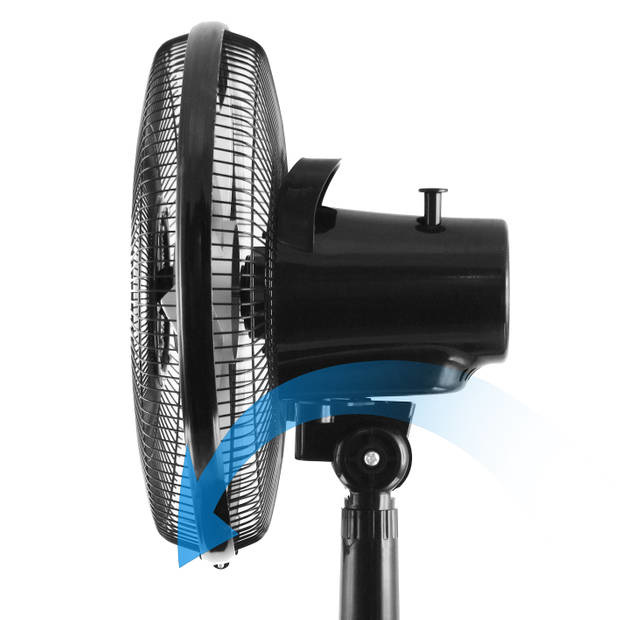 Emerio FN-11424.1 Zwart - Tafelventilator