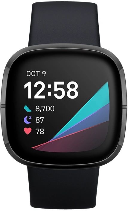 Fitbit Sense Zwart - Smartwatch