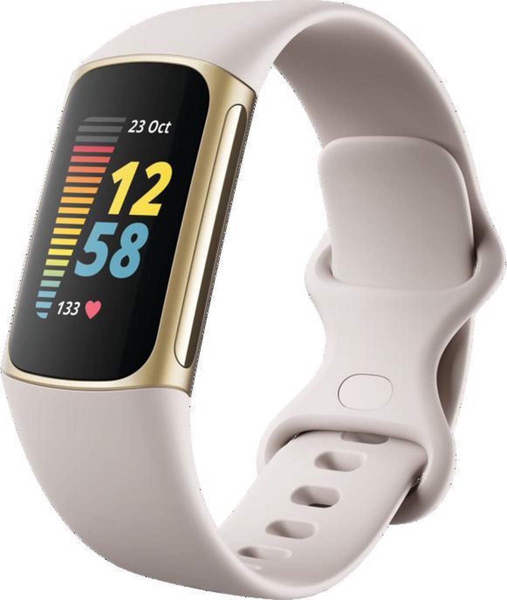 Fitbit Charge 5 Ivoorwit - Activity tracker