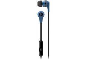 Skullcandy S2IKDY-101 INK'D 2 W/MIC blauw/zwart In-Ear oordopjes - Oordopjes