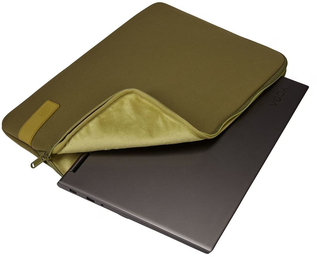 Case Logic Reflect 15.6" Olijfgroen - Laptop Sleeve