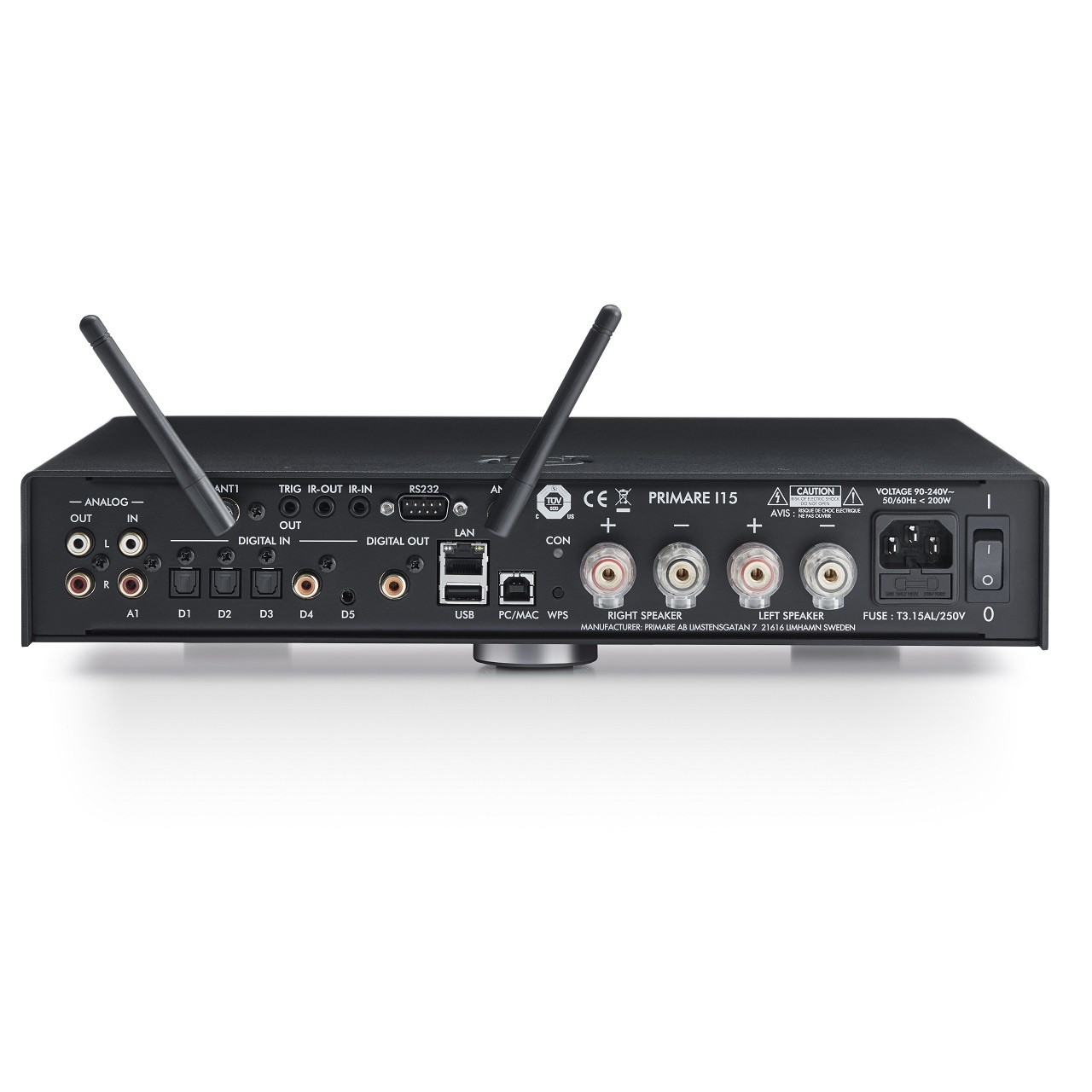 Primare I15 Prisma MK2 – Compacte High-End Streaming Versterker Voor Muziekliefhebbers