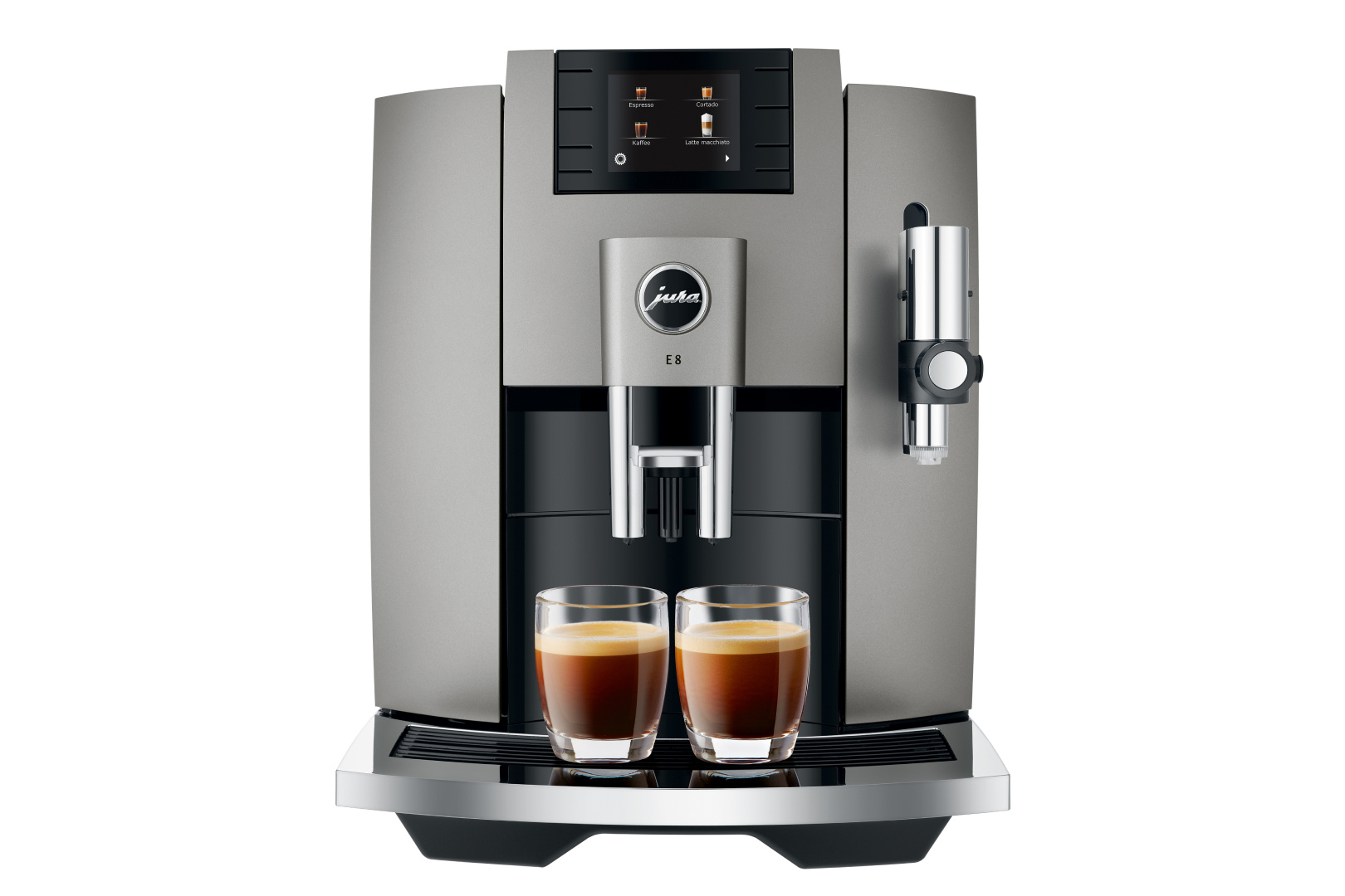 E8 Dark Inox (EB) - Koffiemachine