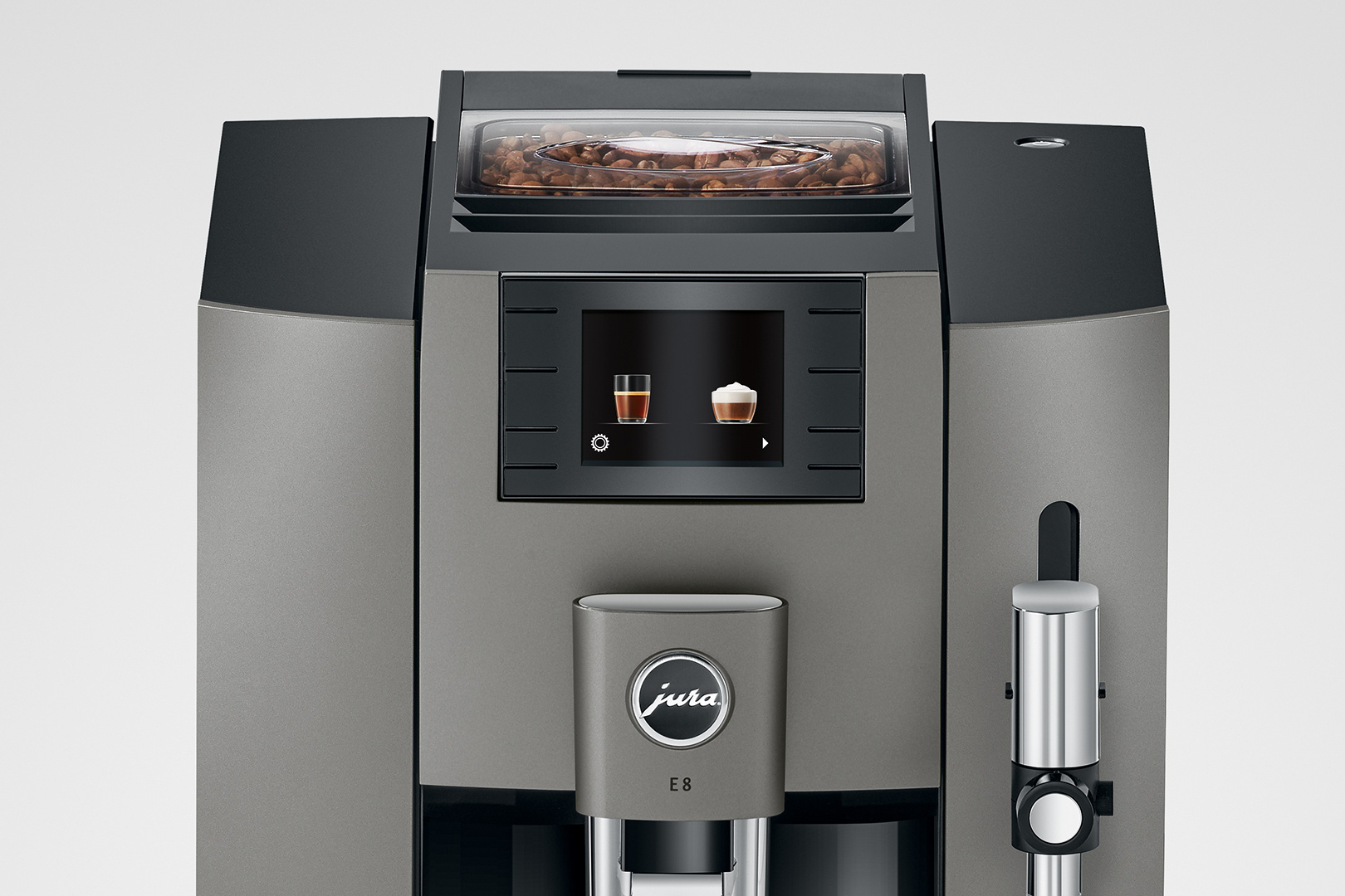 E8 Dark Inox (EB) - Koffiemachine