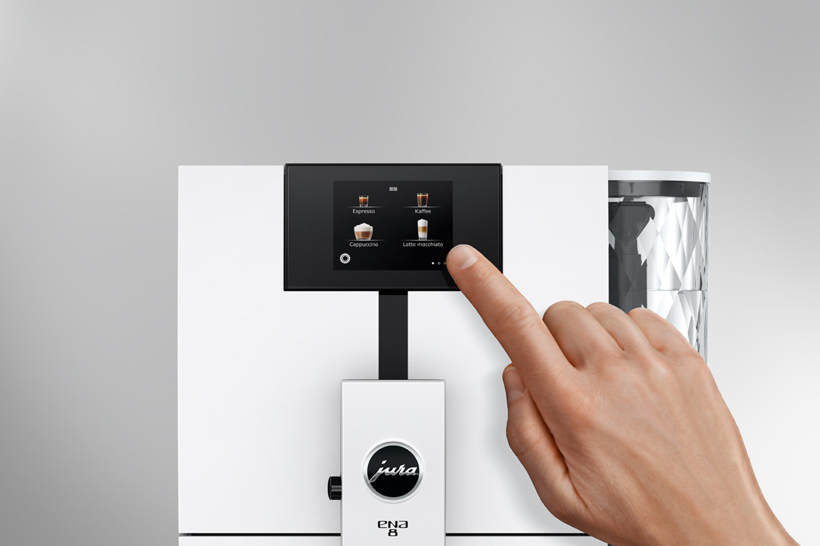 ENA 8 Touch Nordic White (EC) - Koffiemachine