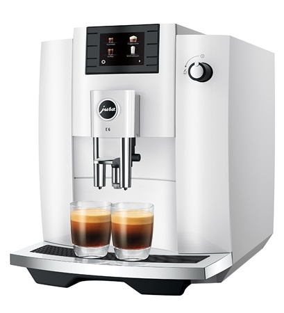 E6 Piano White (EC) - Koffiemachine