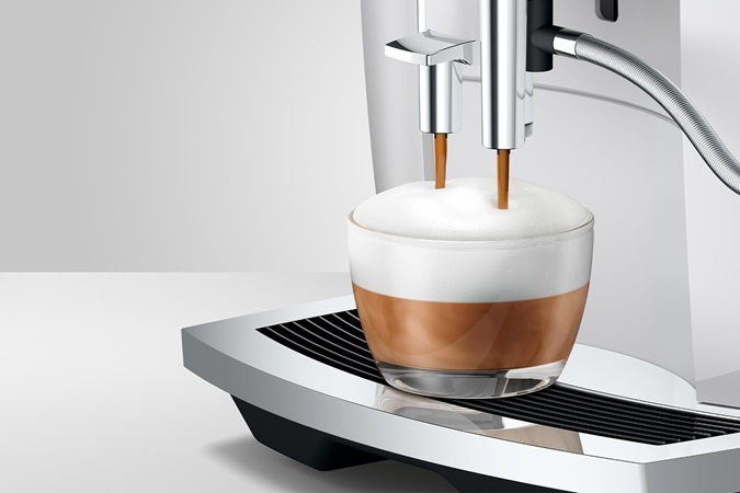 E6 Piano White (EC) - Koffiemachine